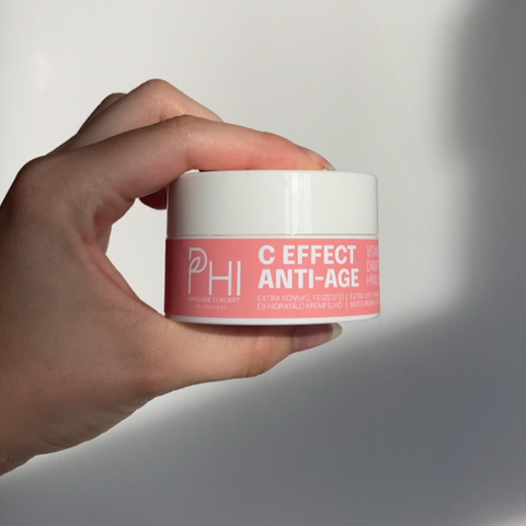C EFFECT ANTI-AGE hidratáló krémfelhő arckrém