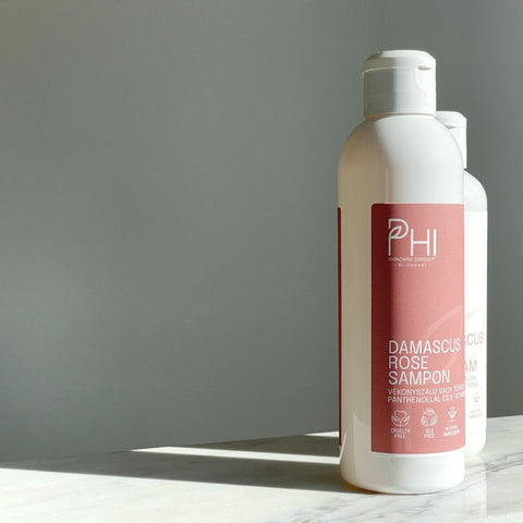 PHINICHE hair shampoo DAMASCUS ROSE Sampon vékonyszálú vagy töredezett hajra